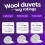 Slumberdown (Single) Slumberdown Wonderful Wool Mediumweight Duvet 11