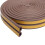 5M P Shape Rubber Foam Draught Excluder Tape Door Window Seal 6