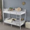 Metal Bunk Bed Single over Single Loft Bed Frame w/Ladder & Guardrail 6