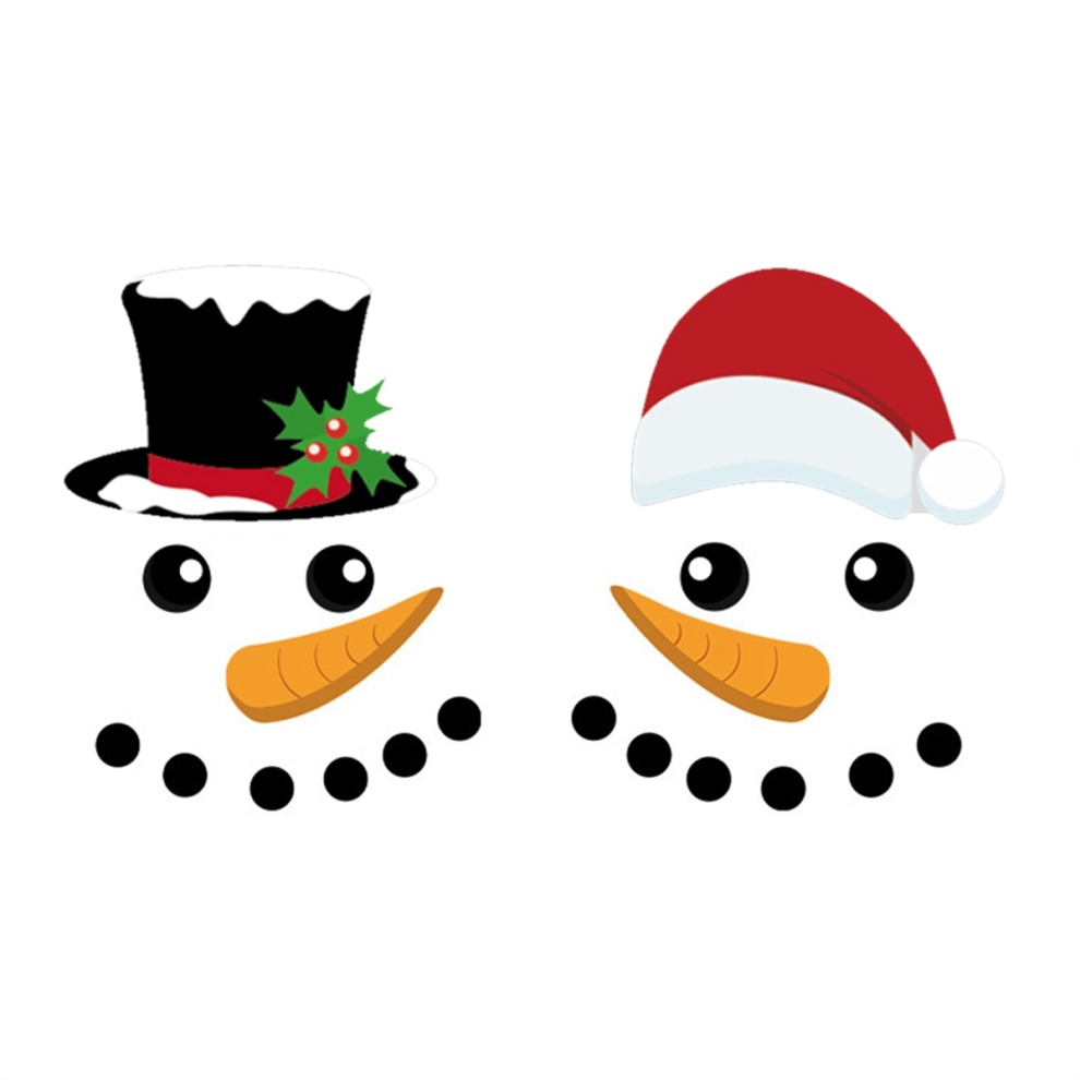 Adesivi Buon Natale Adesivo Decorativo Per Porta D'ingresso Adesivo Magnetico Frigorifero Natale