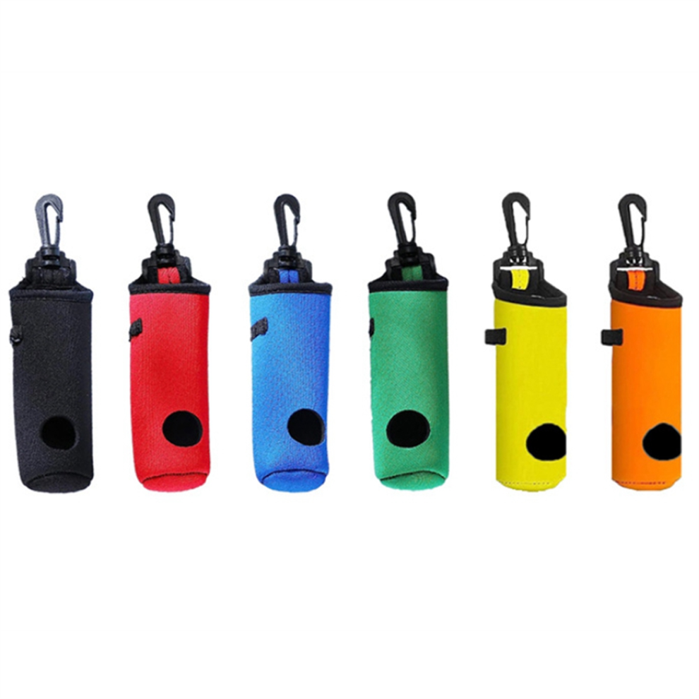 Golf Ball Bag  6 Pieces Golf Tee Holder Golf Ball Carry Bag Pouch Golf Ball Holder Keychain Belt Clip Golf Gifts Accessories-image-OPC-PGYFHWS-NEW