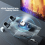 Projector YT100 White Mini Home Projector Projector Portable Mini Home Theater Wireless Cell Phone Multi-Function Projector 7