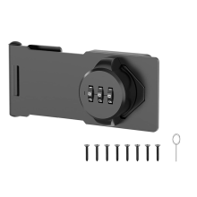 Cabinet Combination Latch Keyless Cabinet Combination Latch,Cabinet Password Locks for Cabinet,Mailbox,Office File Cabinet Lock Black