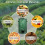compost bags Compost Bin Bag, Fermentation Sealable Compost Bucket Garden Leaf Waste Compost Bag 7
