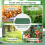 compost bags Compost Bin Bag, Fermentation Sealable Compost Bucket Garden Leaf Waste Compost Bag 8