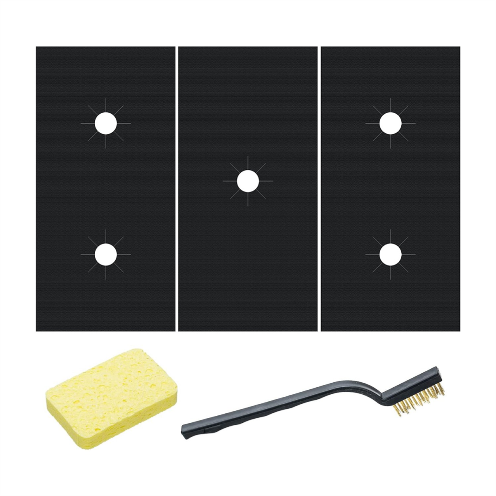 Stove Top Covers 3Pcs Stove Top Covers for Gas Burners, Washable Cuttable Reusable Stove Protector for Gas Range, 0.4mm Thick Heat-image-OPC-PGYFKRG-NEW