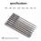 Screwdriver head set 8Pc 100mm Screwdriver Set S2 Multipurpose Extended Screwdriver Screwdriver Screwdriver with Hexagonal Handle 3