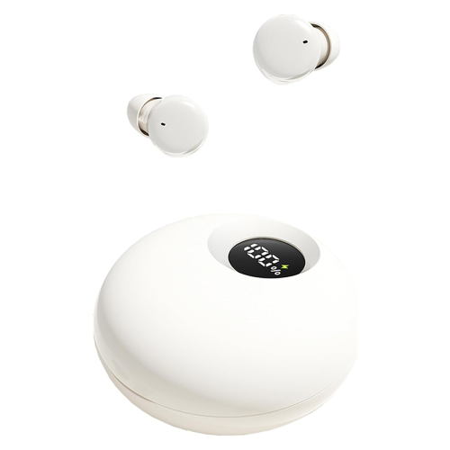 Bluetooth Headphone Sleep Earbuds Wireless Bluetooth Earbuds Mini Tiny Sleep Buds for Sleeping Noise Blocking Wireless Headphones-White 1