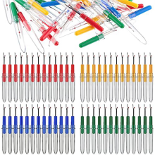 Nahttrenner, 120 Stück, bunte Nahttrenner, Großpackung, Nahttrenner für Nähwerkzeug, Stickereientferner, praktischer Stichtrenner, 4 Farben
