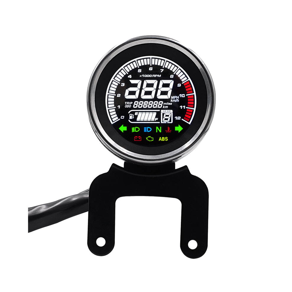 Compteur kilométrique, instrument polyvalent, écran LCD, tachymètre, fournitures pour motos