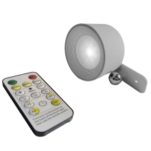 LED-seinävalaisimet LED-seinävalaisimet kaukosäätimellä, seinävalaisin 3000 mAh ladattavalla akulla, valkoinen