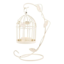 candle holder Metal Candle Holder Hollow Out Bird Cage Vintage Hanging Candlestick Lantern for Home Wedding Centerpiece Decoration A