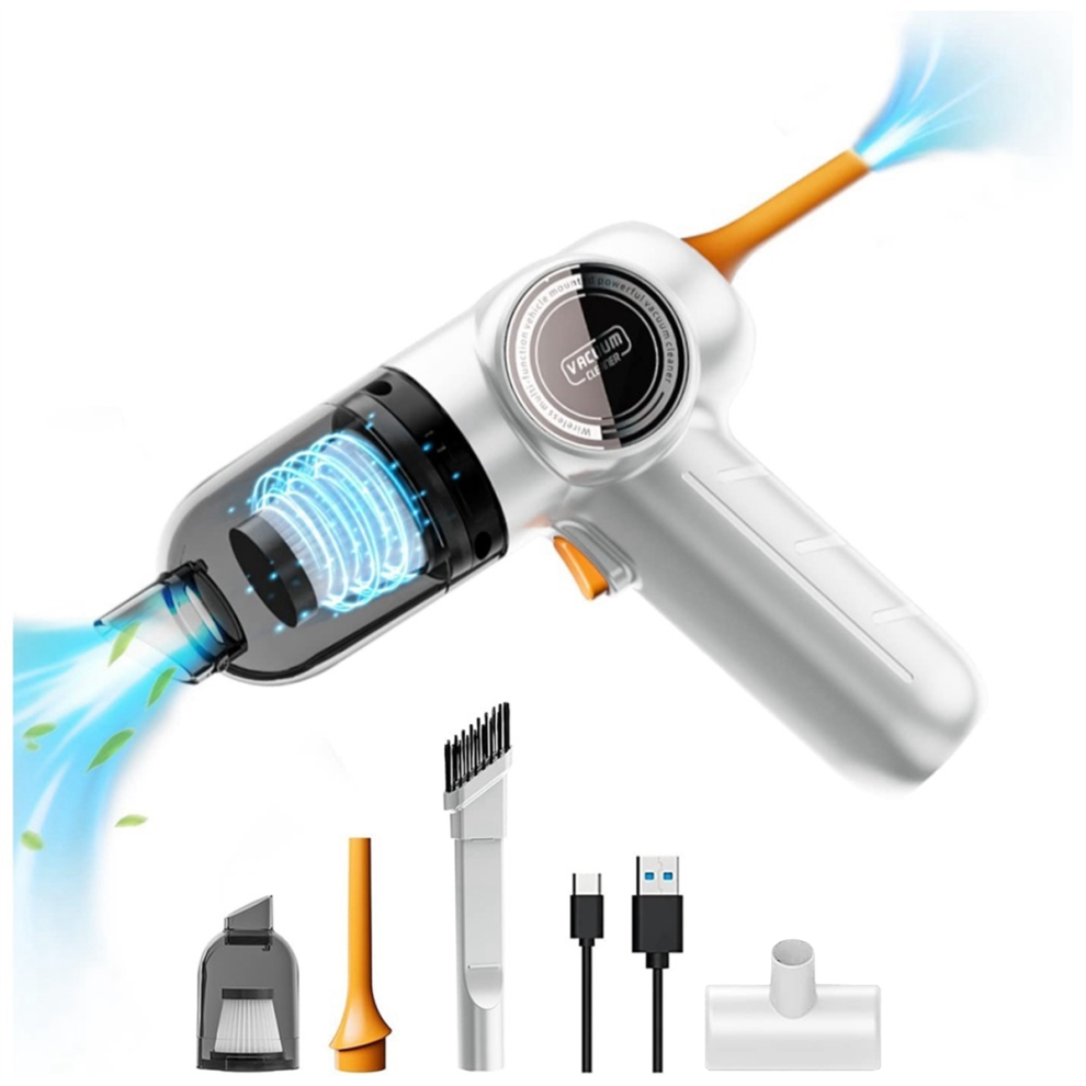 Car cleaners Cordless Car Vacuum Cleaner 9000PA Mini Wireless Handheld Car Vacuum Cleaner 3 in 1 Portable Vacuum Cleaner for Car Home-image-OPC-PGYFPC7-NEW