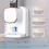 Toothpaste allocator Automatic Electric Toothpaste Dispenser Auto Toothpaste Dispenser+Sensor for Bathroom Wall Mounted Toothpaste Pump 2 3