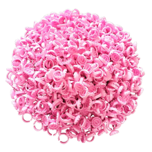 Eyelash plastic box Glue Rings for Eyelash Extension,400PCS Glue Rings Lash Ring for Glue,Lash Glue Ring Holder Blooming Eyelash Glue Holder