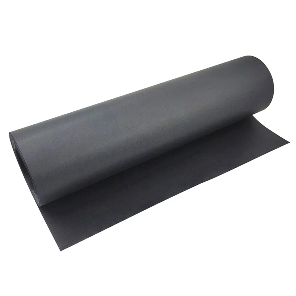 Kraft Paper Roll 0.3x30m - Eco-Friendly Wrapping Paper for Gifts, Paints & Crafts (Black)