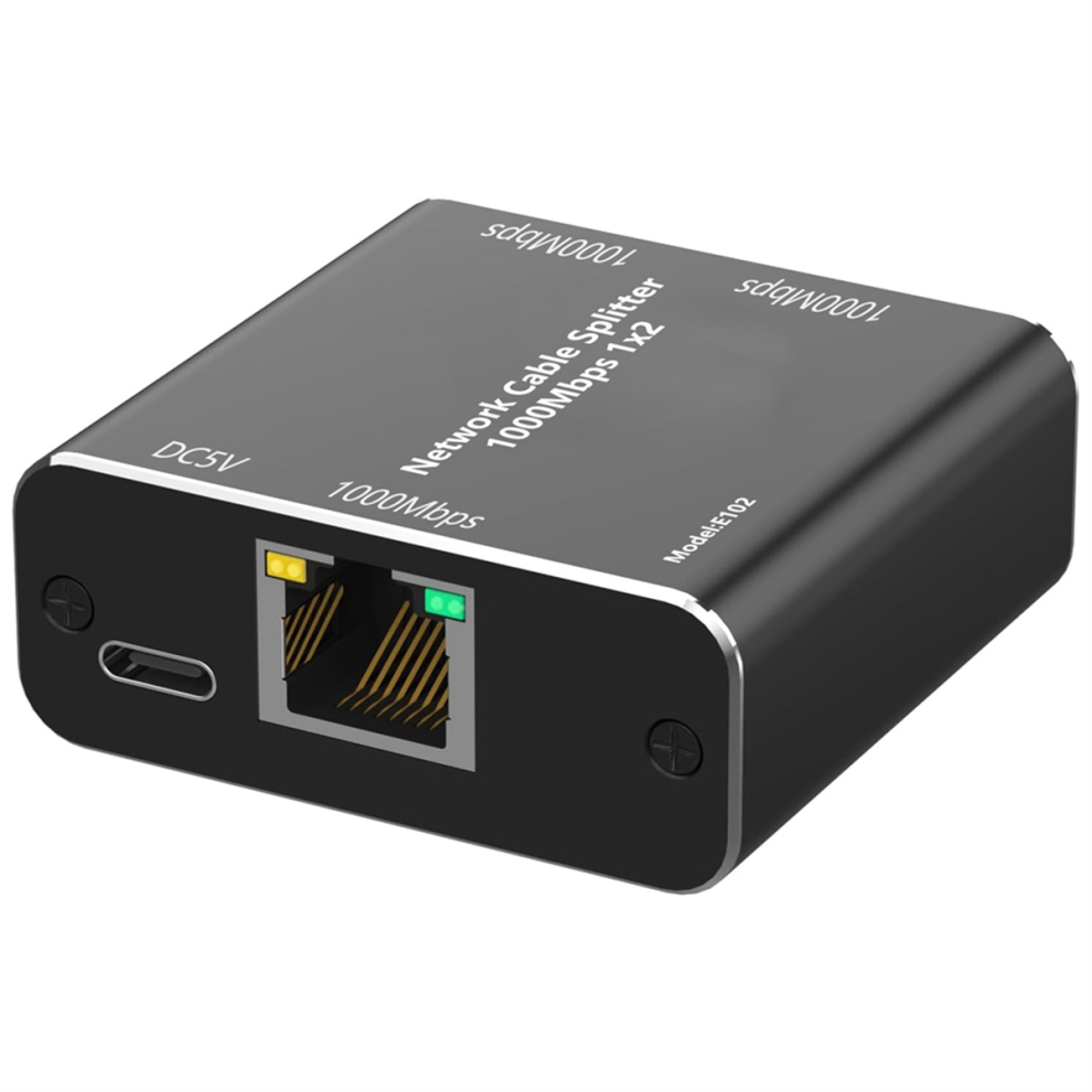 Splitter Rj45 Splitter Connector Adapter Gigabit Network Splitter 1 To 2 Ethernet Splitter Network Cable Splitter 4852384792783