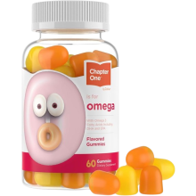 Chapter One, Omega 3, aromatisierte Gummibärchen, 60 Gummibärchen