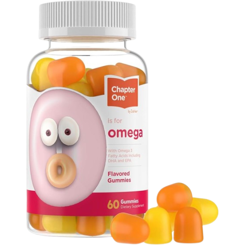 Chapter One, Omega 3, aromatisierte Gummibärchen, 60 Gummibärchen 1