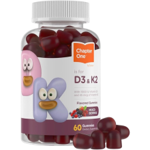 Chapter One, D3 & K2, Gemischte Beeren, 60 Gummis