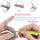 32-Piece Ergonomic Crochet Hooks Set with Case – Extra-Long, Comfort Grip for Arthritic Hands 8