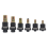 Hand Rivet Nut Head 6Pcs Hand Rivet Nut Head Nuts Adapter Tool Riveter Tool Accessory for Nuts Optional Model M3-M10 1