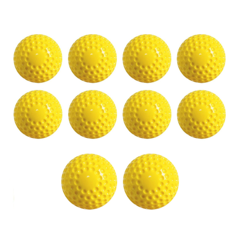 Baseball  10 Pack Baseballs Training Ball ,9 Inch Pitching Machine Baseballs for Hand-Eye Coordination, Hitting and Practice 1