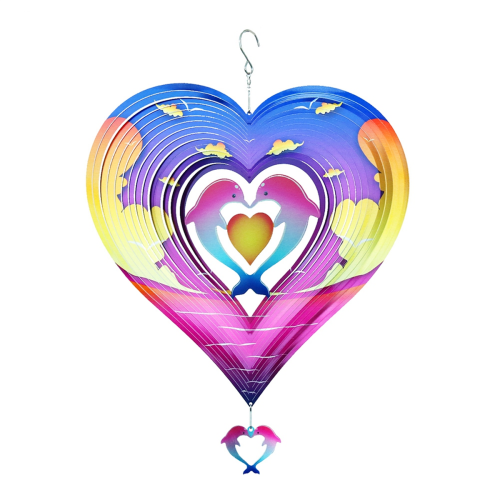 Happyyami 3pièces Montgolfières Suspendues à Vent Décorations Colorées Pour Jardin Et Extérieur Moulinets Rotatifs Spirale Accessoires De Fête Cour