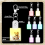 Sublimation Blank Keychain 10 Pcs LED Sublimation Blank Keychain Acrylic Lighted Transfer Rectangular DIY Keychain 4