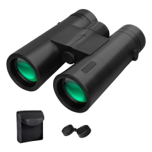 Fernglas, 12 x 42, Hochleistungsfernglas mit Telefonadapter, wasserdicht, Fernglas mit Sicht bei schwachem Licht, für Vogelbeobachtung, Jagd, Reisen