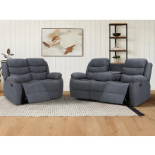 (3+2 Seater) Roman Fabric Recliner 3 Seater and 2 Setaer Sofa