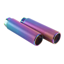 Fiets Voet Stunt Peg 2 stuks Aluminiumlegering Voet Stunt Peg voor Fiets 3/8Inch As Voetsteun-Hendel Cilindergreep Antislip As Voetsteunen