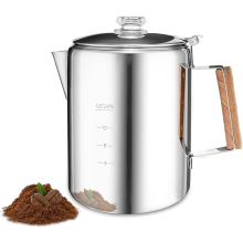 coffee pot Coffee Pot Stovetop Coffee Maker Percolator Campfire Coffee Pot Stainless Steel Coffee Pot Camping Outdoors Home 12 Cup