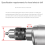 Square Hole Drill Bit Adapter Square Hole Drill Bit Adapter Drill Bit Fixing Bracket Attachment Joint Mortiser Bit for Hand Electric Drill 4