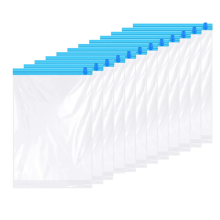 Vacuum Storage Bags 12 Pack Reusable Roll Up Compression Bags,40X60cm Medium Vacuum Storage Bags for Travel,Saving Storage Packing Bags