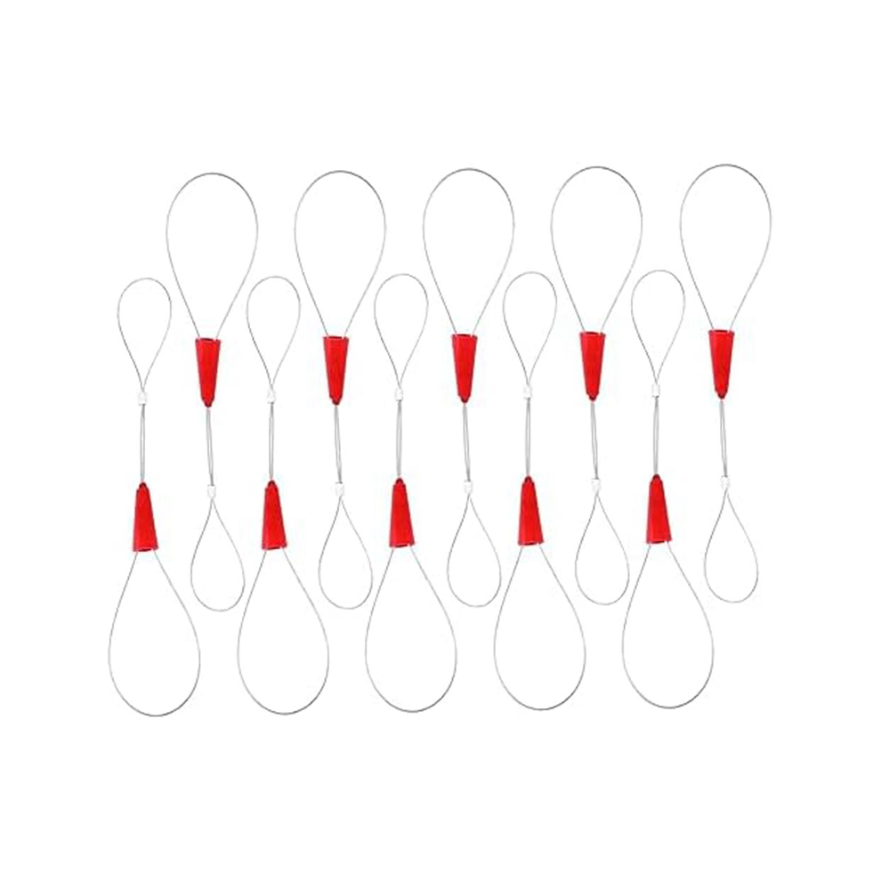 Cable Pullers Fishing Tool 10 Pcs Threader Gadgets Wire Cable Wire Tools Cable Puller Wire Red Fish Tape Fastener Tools Electric Wire 4853572071925