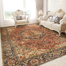 (160x230 cm (5.2ft x 7.5ft), MAJESTIC) Extra Large Rugs Traditional Non Slip Soft Carpets