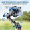 AOCHUAN 3-Axis Handheld Gimbal Stabilizer for Smartphone with 3