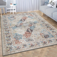(200x290 cm (6.5ft x 9.5ft), COASTAL) Extra Large Rugs Traditional Non Slip Soft Carpets