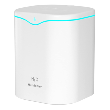 Humidifier Humidifiers for Bedroom, 2.2L Cool Mist Humidifiers for Bedroom, USB Portable Desk Humidifier, Quiet Ultrasonic,White