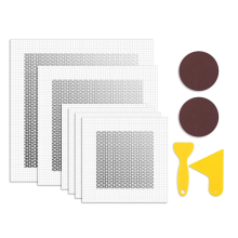 patchwork panels Drywall Repairs Kit, 6 Pieces Wall Patch Kits, 4/6/8 Inch Dry Wall Hole Repair Patch Metal Patch, Extended Self-Adhesive