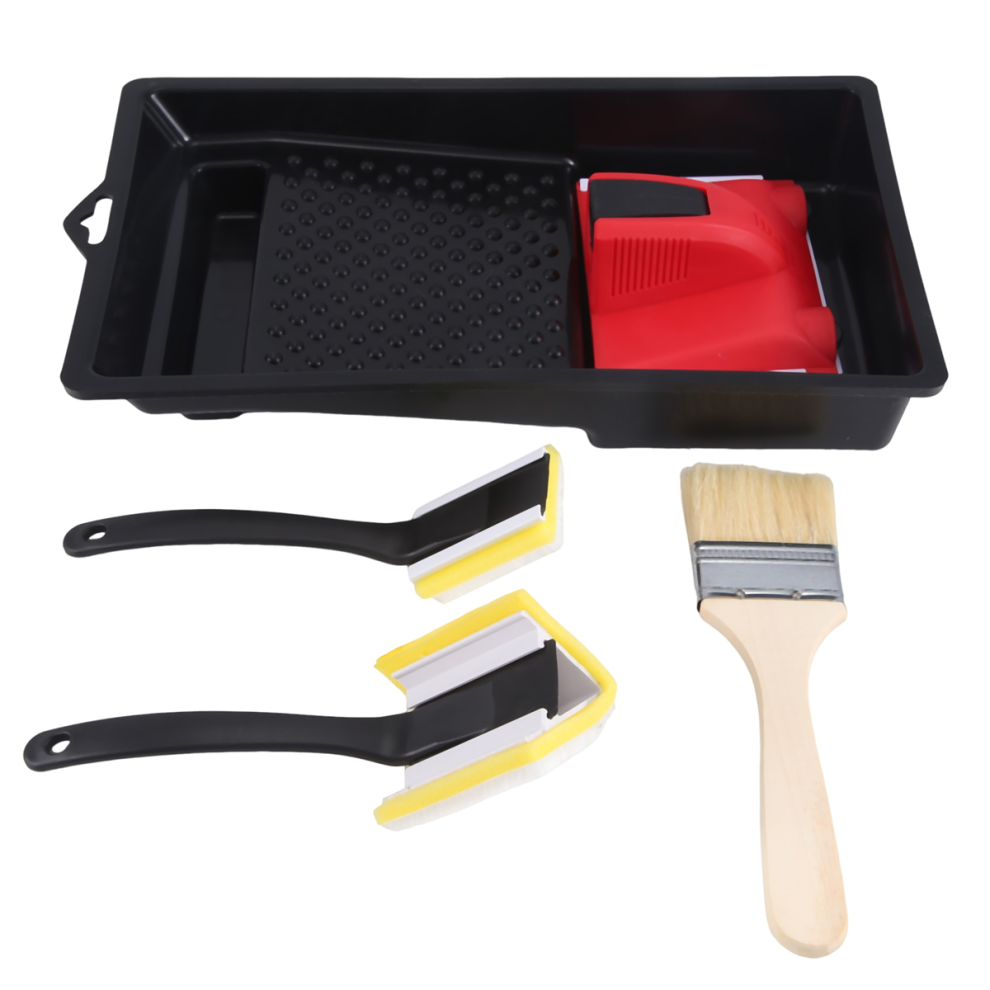 Paint Edger Paint Edger with Trim and Touch-Up Pad,Corner Painter,Paint Tray,Painting Wall Edges Pad,Paint Edger Tool for Walls-image-OPC-PGYFYYK-NEW