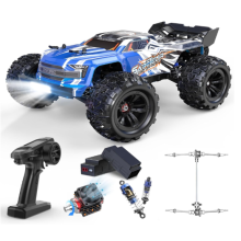DEERC Brushless Extreme High Speed RC Truck, 1:16 4X4 RTR Fast RC Cars for Adults