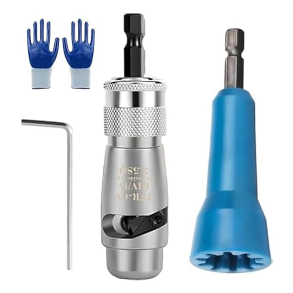 Wire Stripper Electric Wire Stripping And Twisting Tool, Cable Quick Stripping & Connector, Electric Wire Stripper Electrician Tool-A 4852384703512