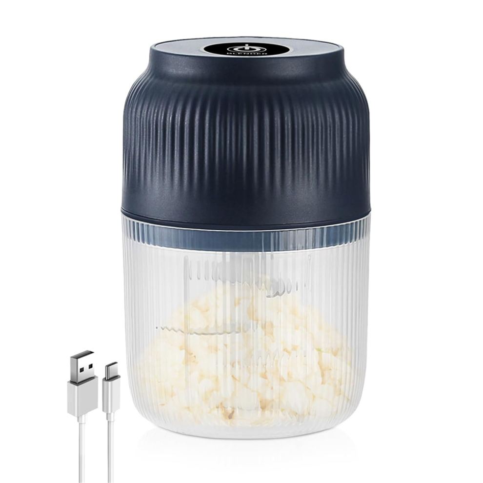 mixer Mini Electric Onion Cutter, Wireless Portable USB Charging, Small Garlic Chopper, Whisk, Mixer,Food Chopper,Meat Grinder