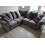 Snugg Furniture Raven Plush 2 Corner sofa Grey-Button Arms 5