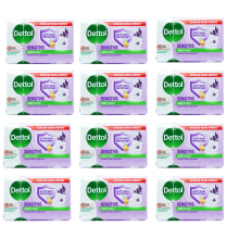 12 x 100g Dettol Antibacterial Bar Soap Sensitive