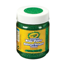 Crayola Washable Kids Paint 2 oz Green Gleam (Sparkles)