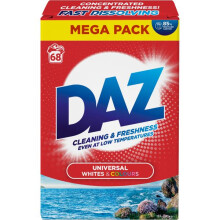 Daz Universal Laundry Powder for Whites & Colours 68 Washes