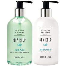Scottish Fine Soaps Sea Kelp Hand Care Set (Hand Wash and Lotion)